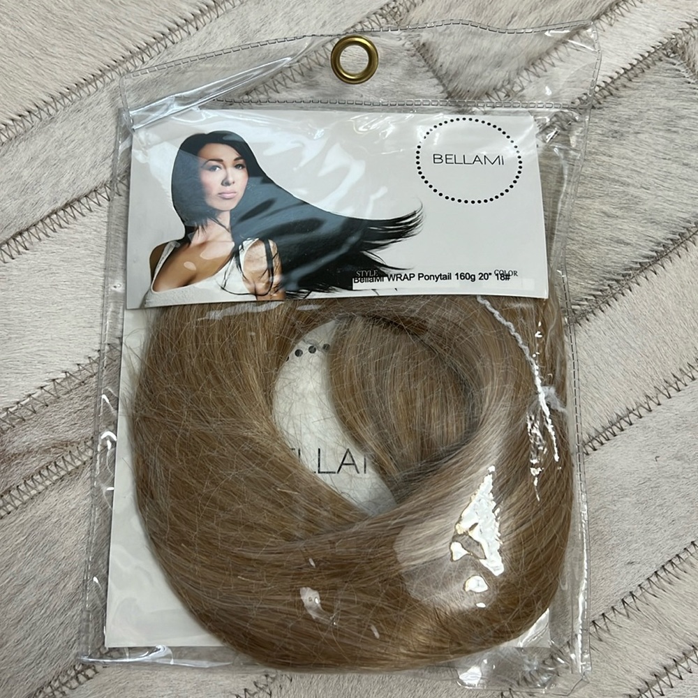 Bellami woman’s ponytail